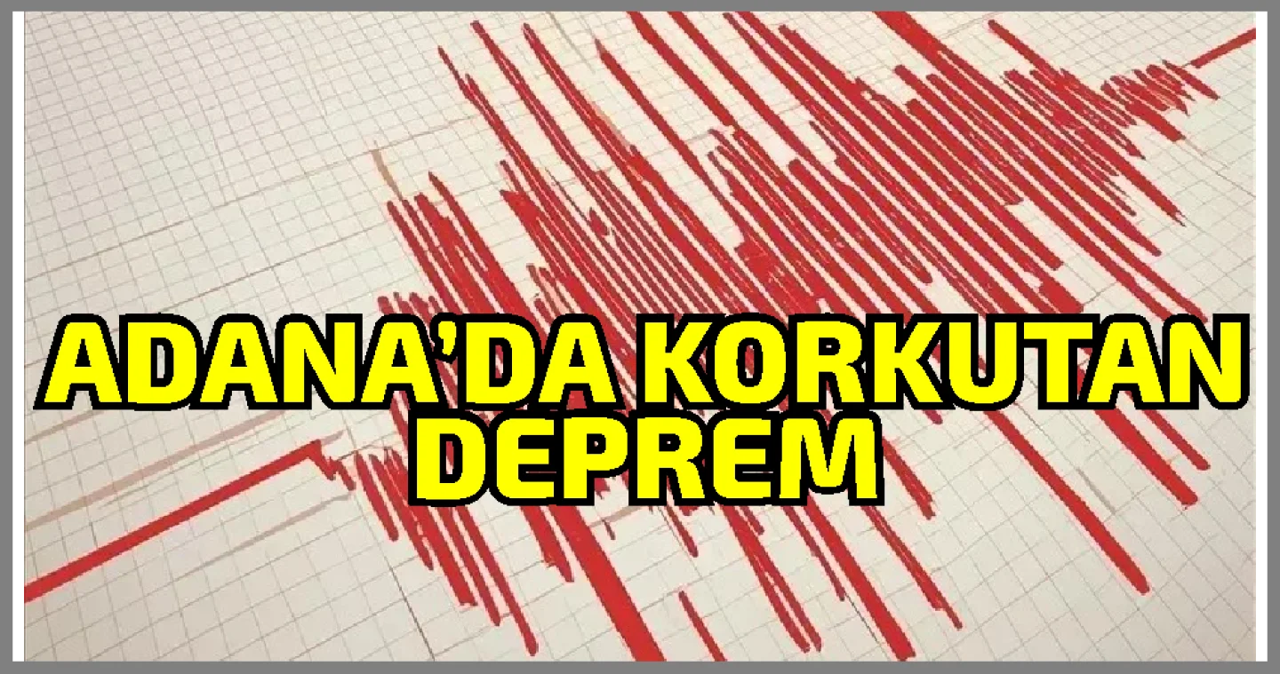 Yerin 20 Kilometre Derinliğinden Gelen Sarsıntı: Adana'da Deprem Paniği