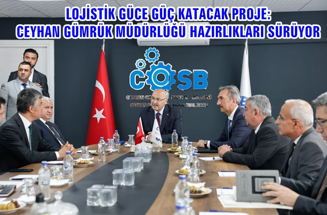 Lojistik Güce Güç Katacak Proje: Ceyhan Gümrük Müdürlüğü Hazırlıkları Sürüyor