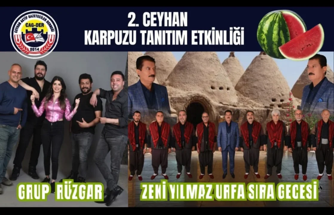 Ceyhan Yarın Karpuzla Coşacak