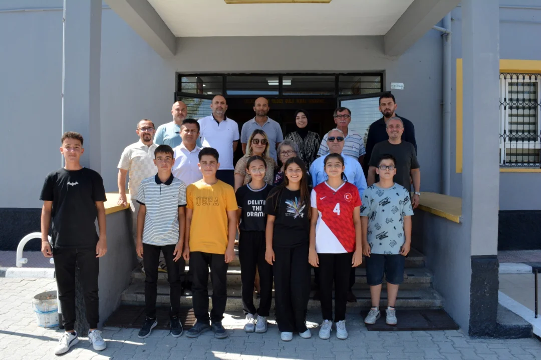 Kaymakam Kurtyemez’den Şehit Cüneyt Muhacir Ortaokulu’na Anlamlı Ziyaret