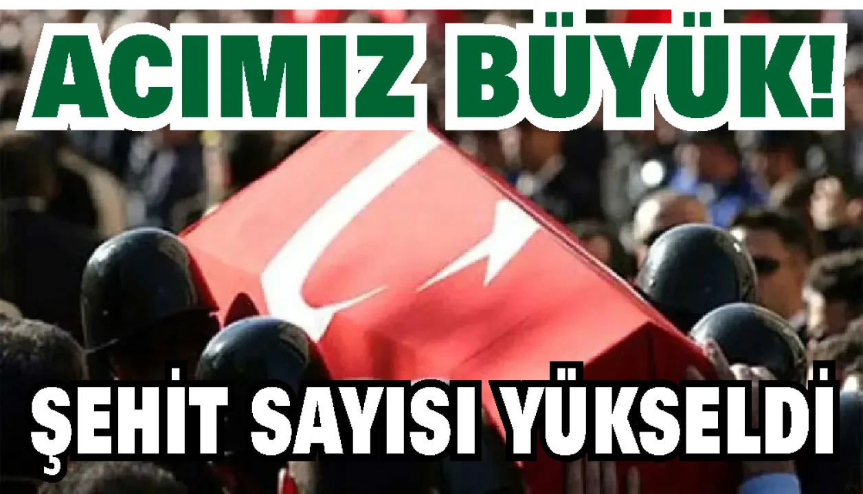 Metan gazı zehirlenmesiyle şehit düşen kahramanlarımızın sayısı 12’ye çıktı