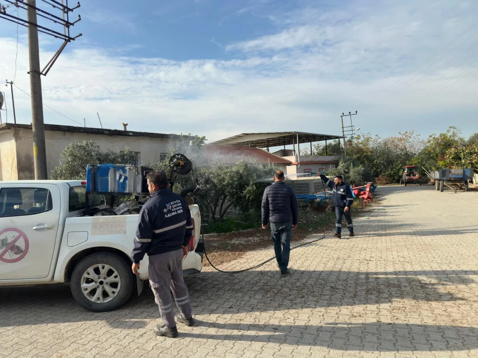 Başkan Altıok, Zeytinbeli’nde Çalışmaları Yerinde İnceledi