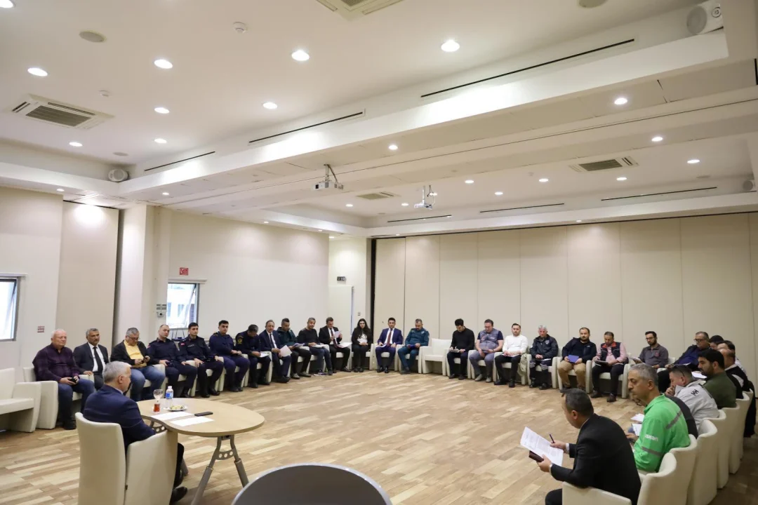 Kaymakam Kurtyemez Başkanlığında Liman Güvenlik Toplantısı