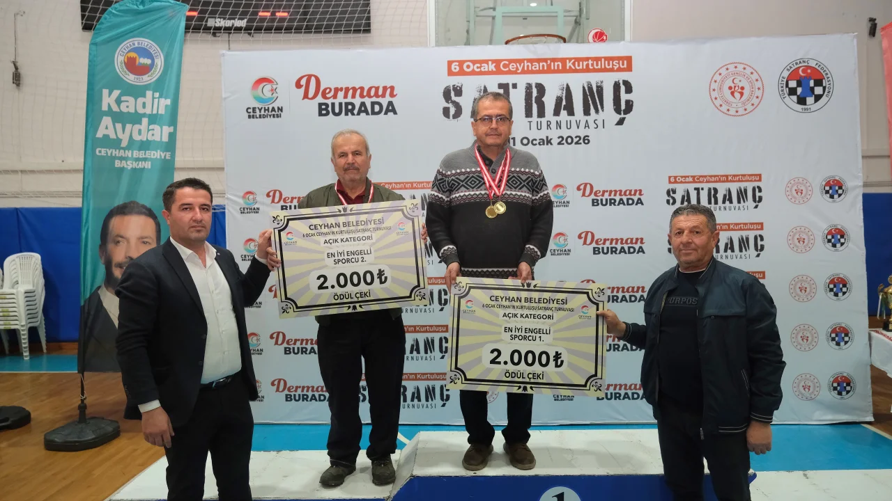 Ceyhan’da Satranç Heyecanı: 200 Sporcu Aynı Hamlede Buluştu