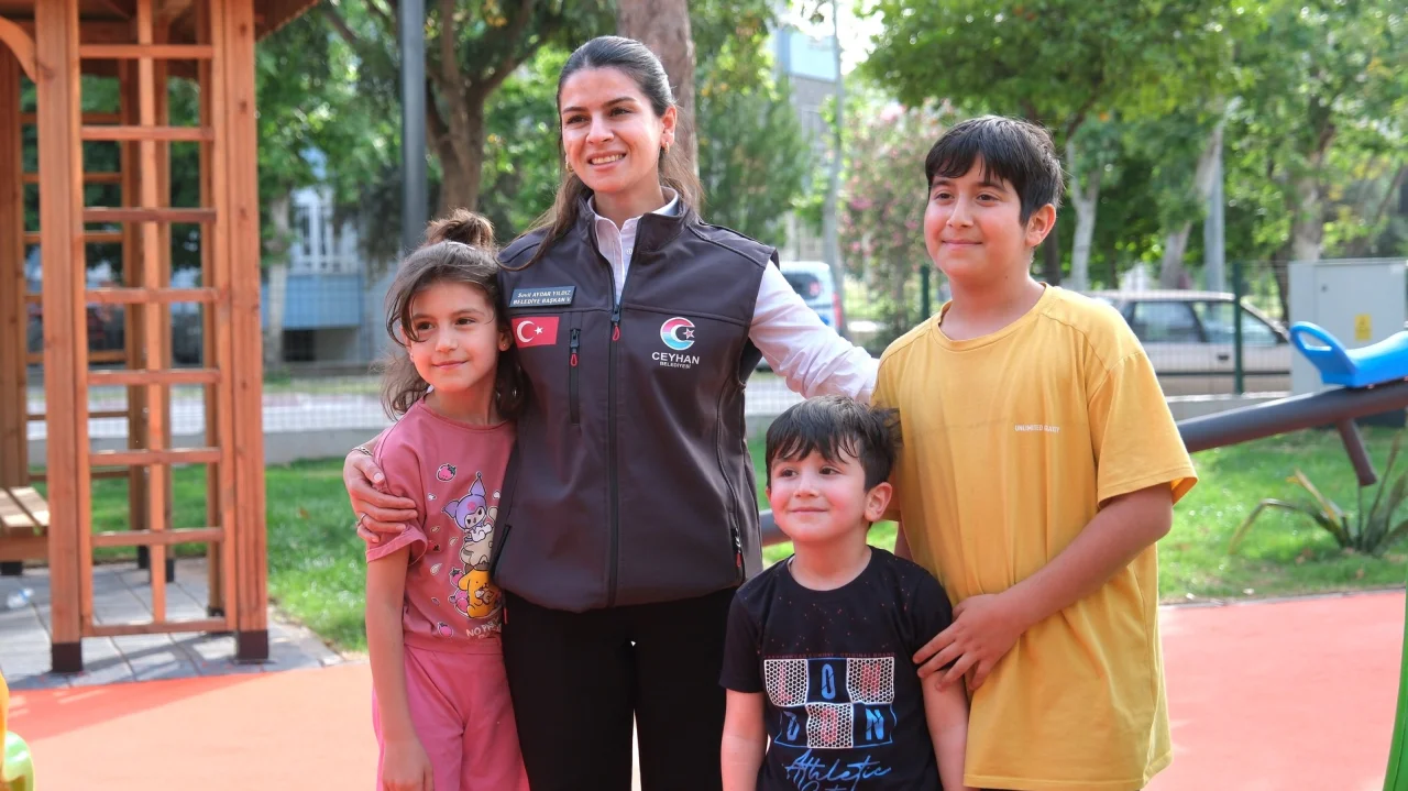 Ceyhan Belediyesi Karne Sevincini Park Açılışıyla Taçlandırıyor