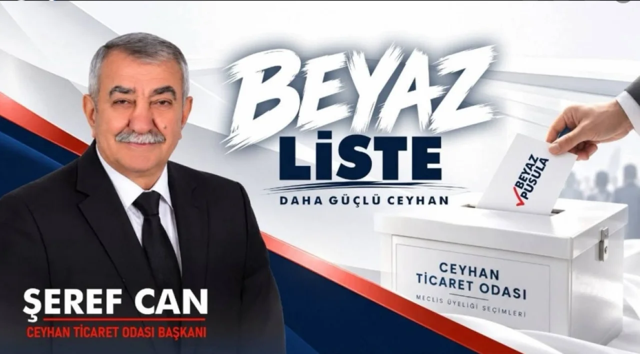 Ceyhan Ticaret Odası Seçimleri Tamamlandı: Şeref Can’ın Beyaz Listesi Sandıktan Zaferle Çıktı